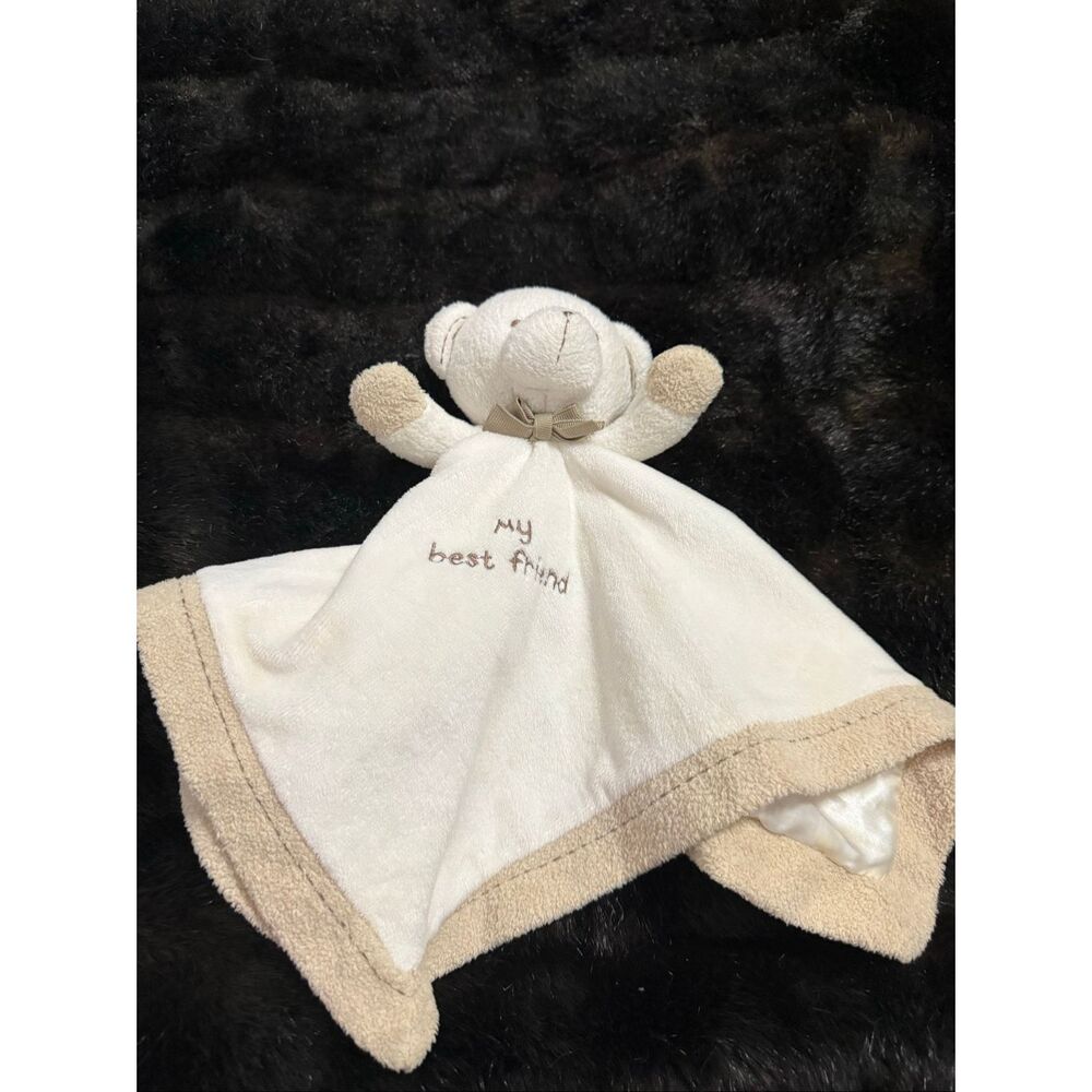 Carter’s my best friend bear baby security blanket lovey plush